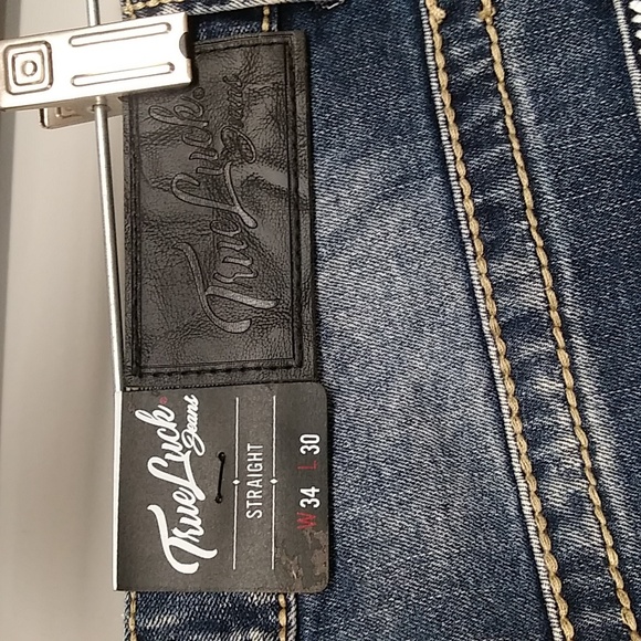 TrueLuck Jeans 34x30 nwt - Picture 7 of 11